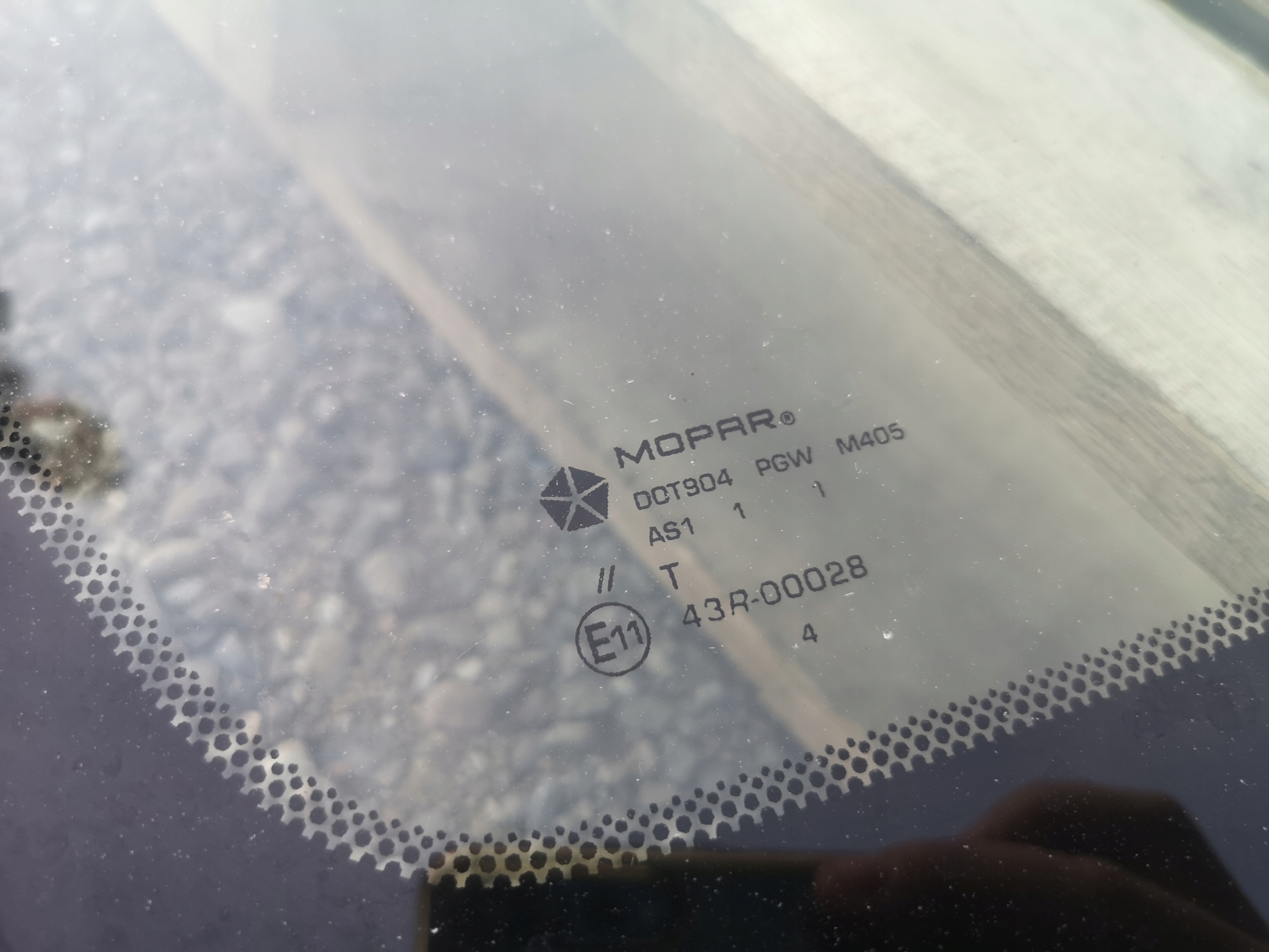 Vitre pare brise Dodge RAM 2009-2018 Original