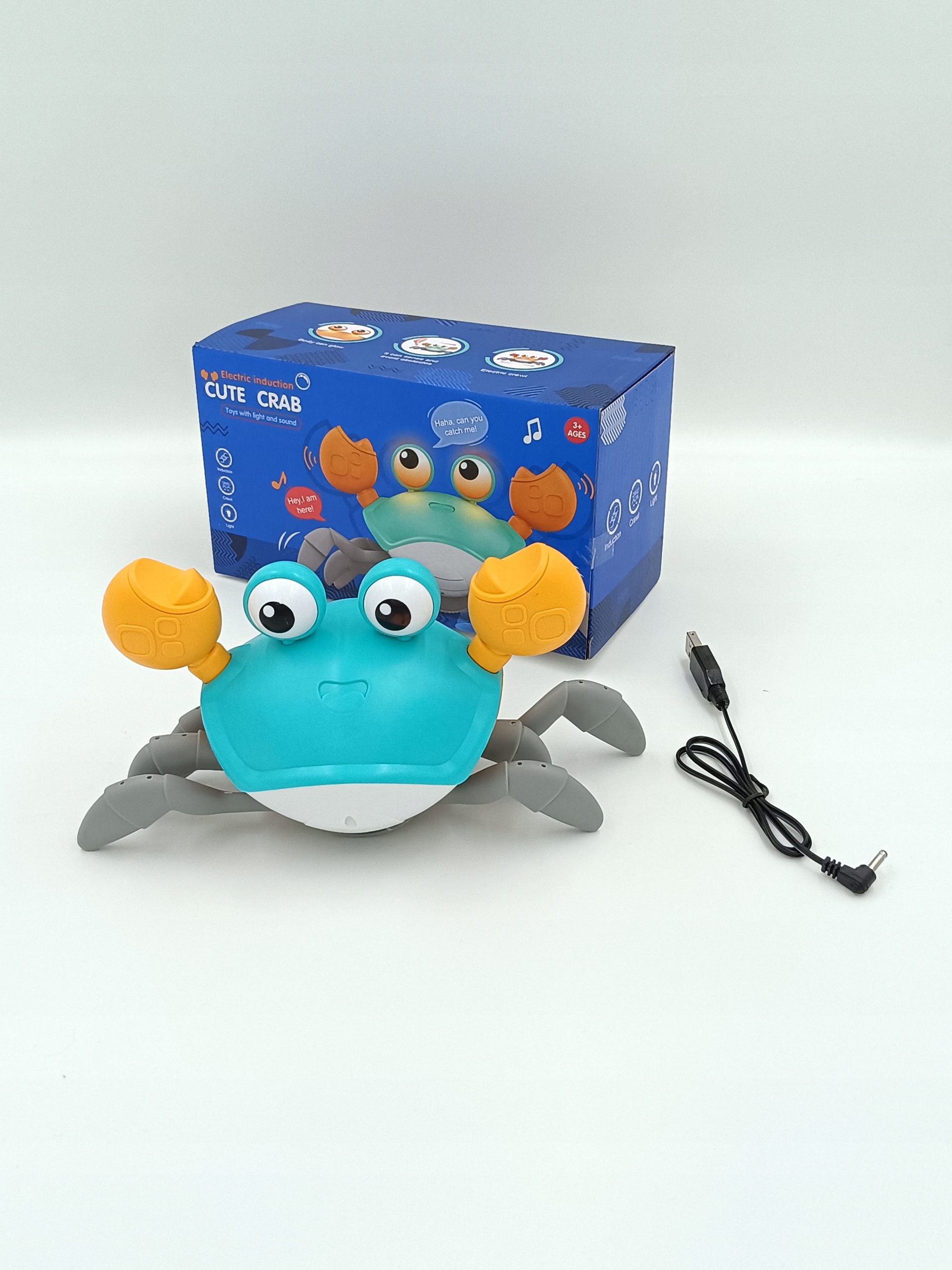 UCIEKAJĄCY PEŁZAJĄCY KRAB INTERAKTYWNY GRA ŚWIECI AKUMLATOR ŁADOWANIE HQ EAN (GTIN) 5029799779688