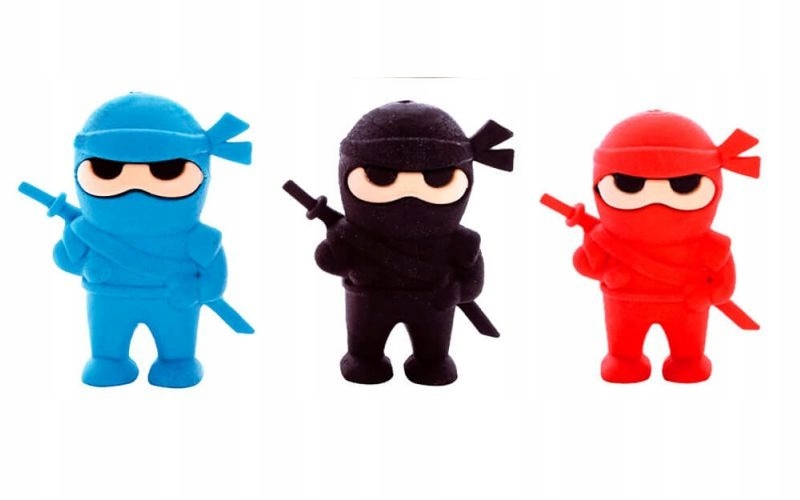 

Gumka do mazania Ninja MIX 3 sztuki Astra