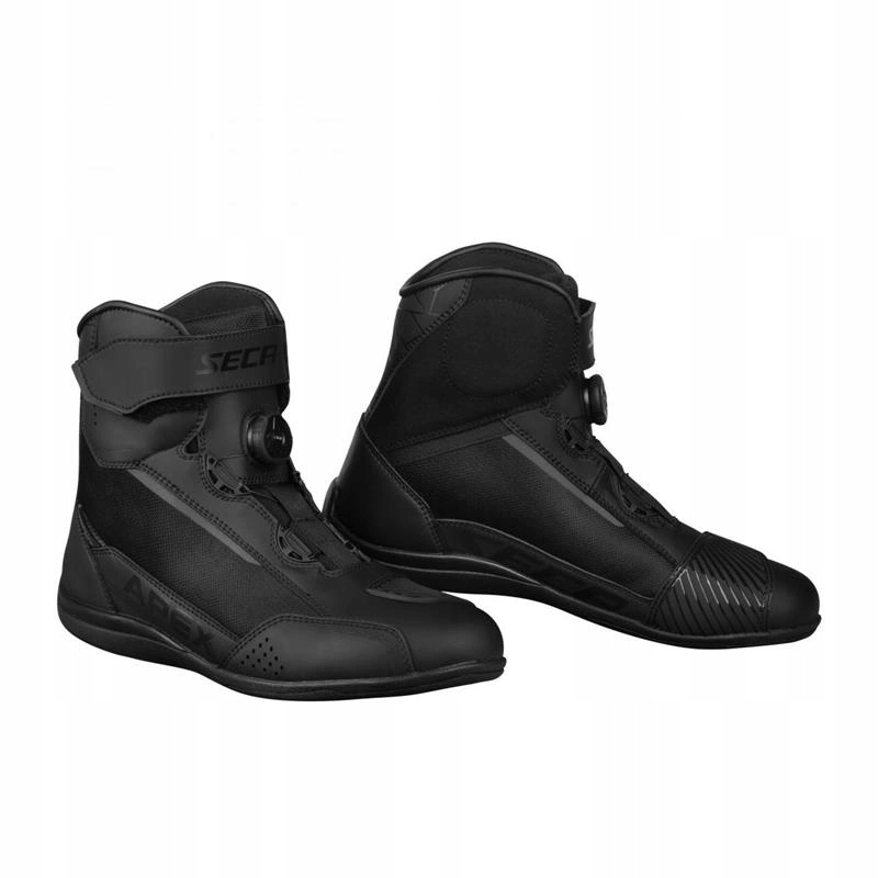 Krátke motocyklové topánky Seca Apex Pro Black, čierne Darčeky