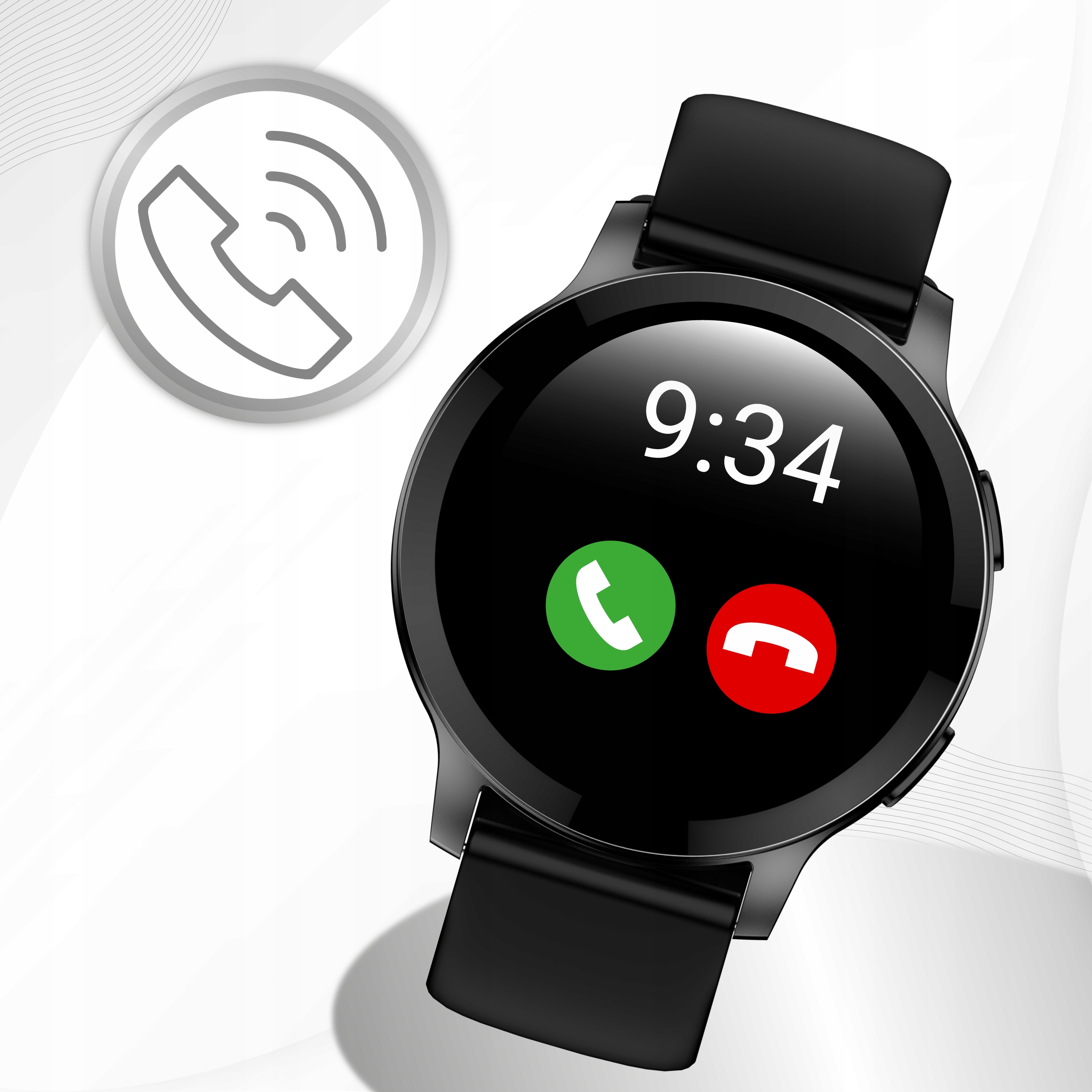 SMARTWATCH MĘSKI ZEGAREK SPORTOWY POMIAR PULS CIŚNIENIE ROZMOWY MENU PL Model inny