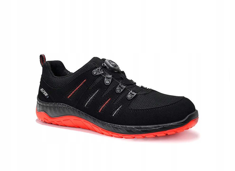 Pracovní obuv Elten Maddox Boa Black-red Low Esd S3