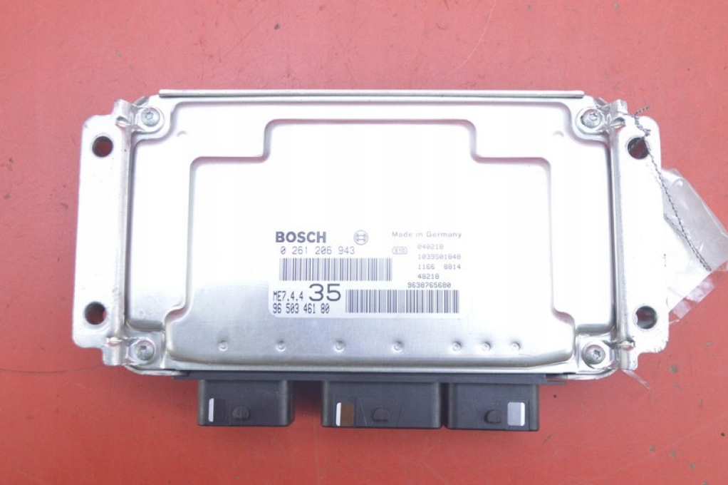 control unit module ECU 9650346180 PEUGEOT 307 1.6 16V 109 KM 01-05