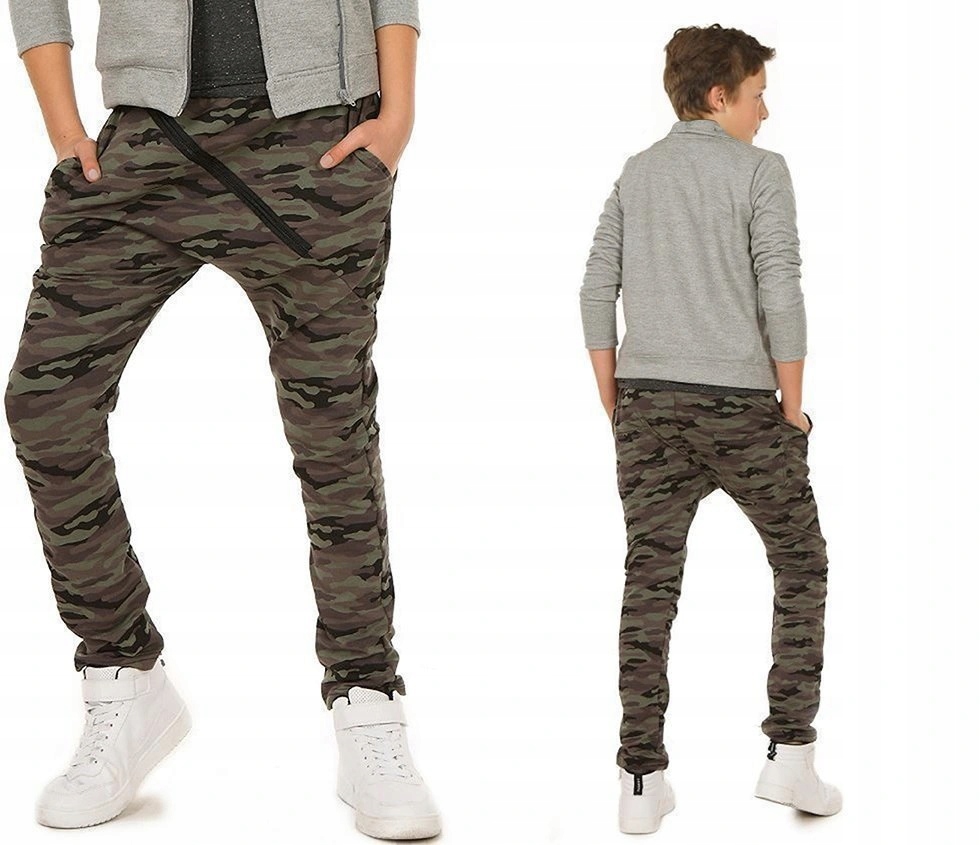 

Baggy Zip, Spodnie Moro Z Ekspresem - 152
