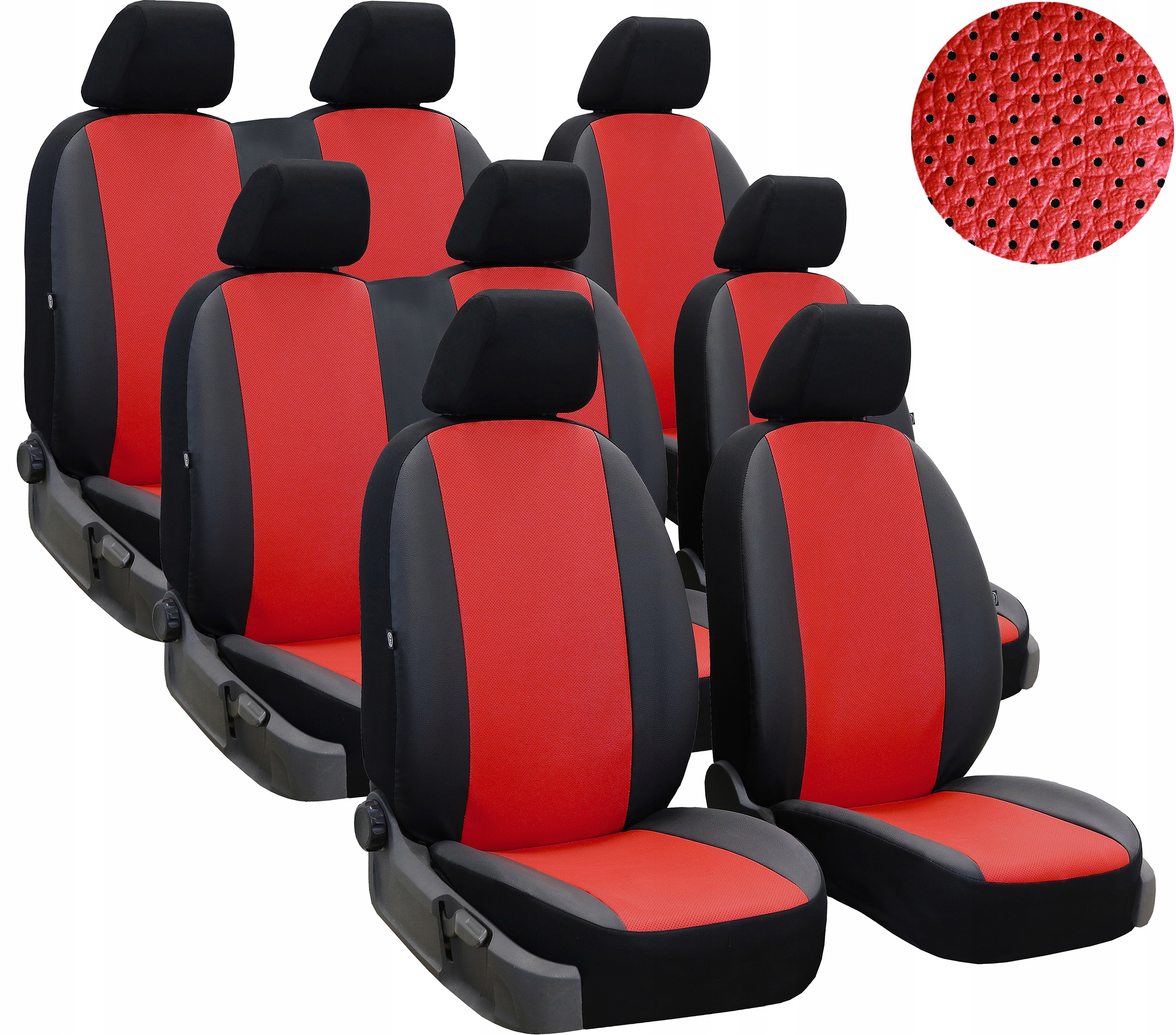 Kožené Odměrné Kryty Toyota Proace Verso 8 m