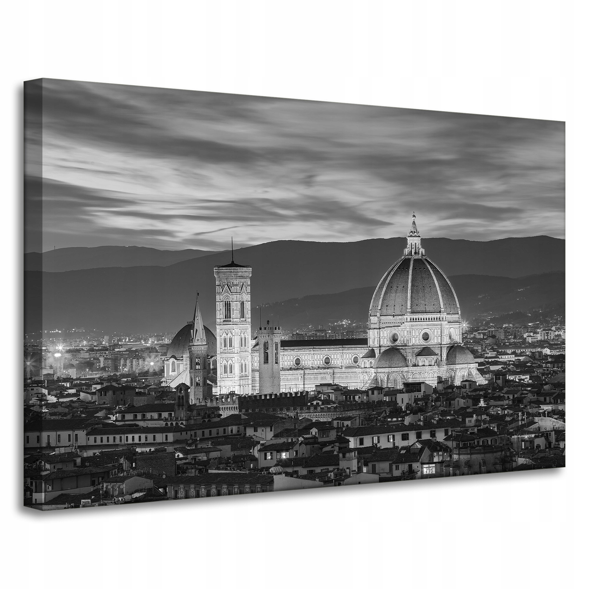 Obraz Canvas Architektura Florencie mono 90x60 cm