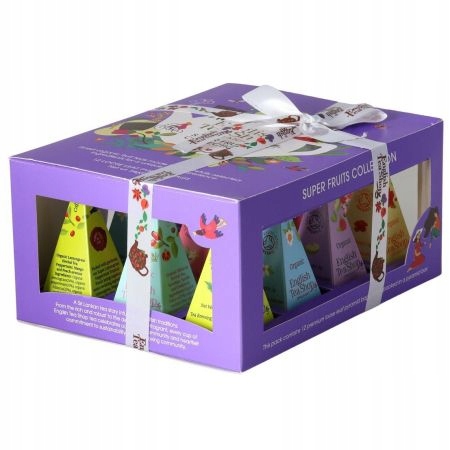 Levně English Tea Shop Organic Kolekce ovocných čajů pyramidky s 6 příchutěmi