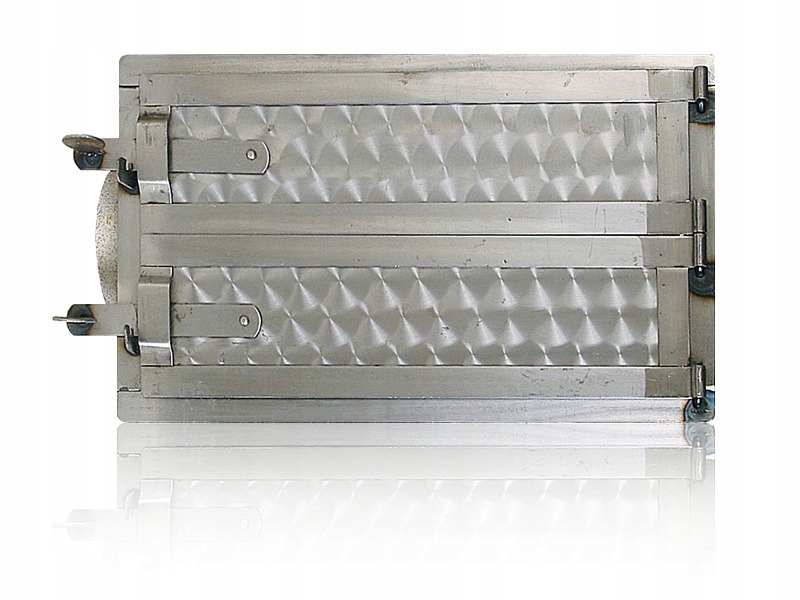 Chlebová Litinová Dvířka Pro Udírnu Chleba Černá