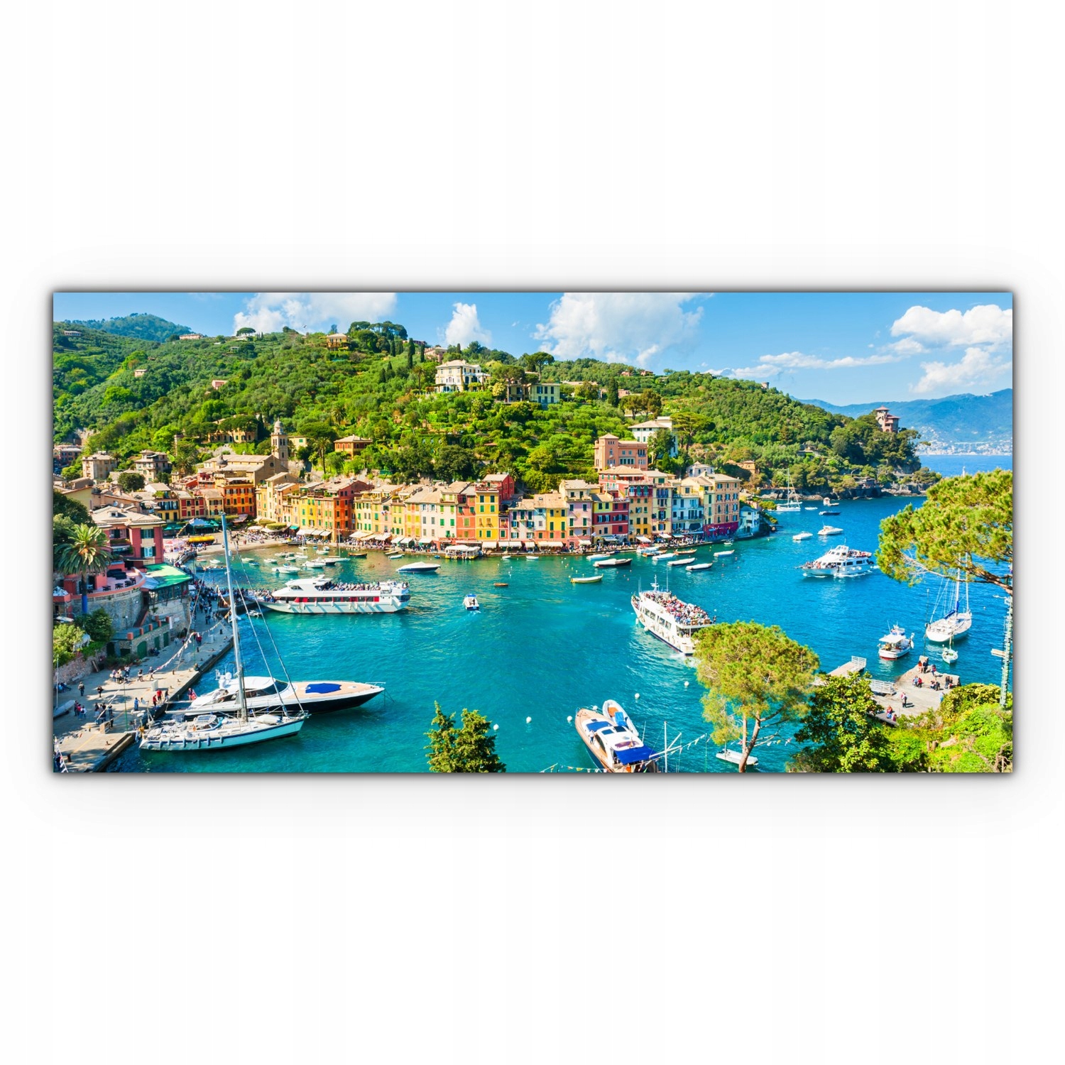 

Canvas do sypialni 120x60 Zatoka Statki Krajobraz