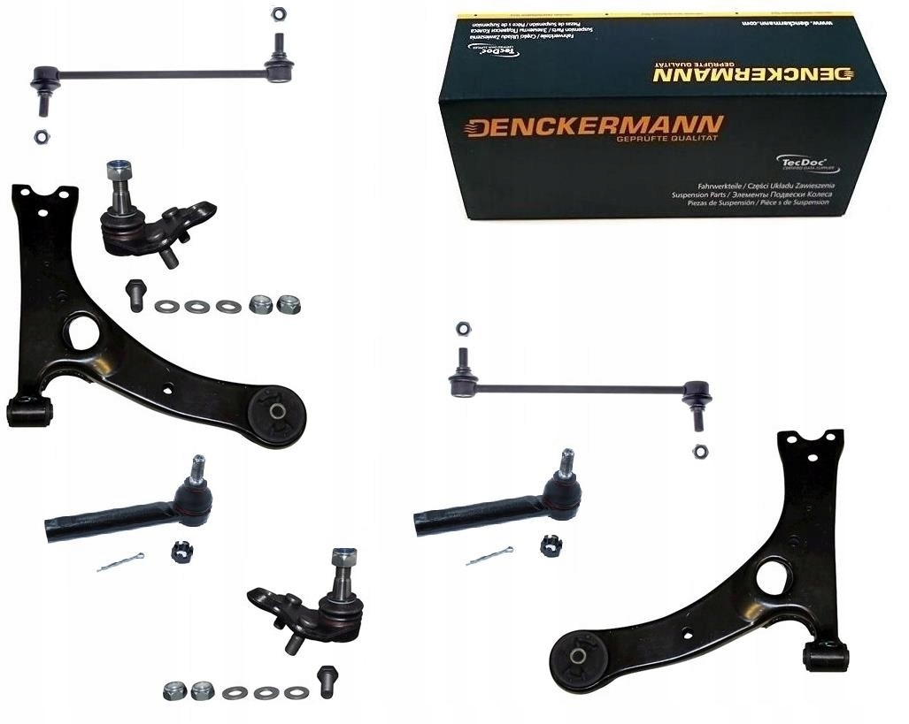 Ramena Čep Koncovky Spojky Toyota Avensis T25 2.0 Přední Sada 8KS