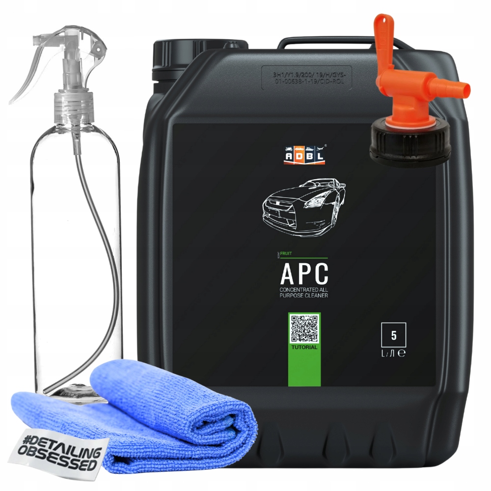 

Adbl Apc 5L pewne czyszczenie Butelka Kranik