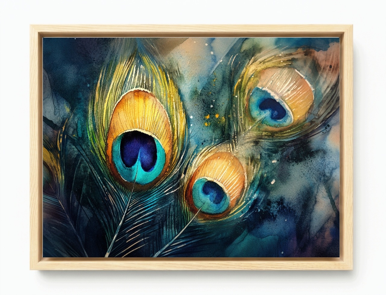 Obraz Rama American Box Príroda Príroda Dekorácia Pero Vták Paw 80x60