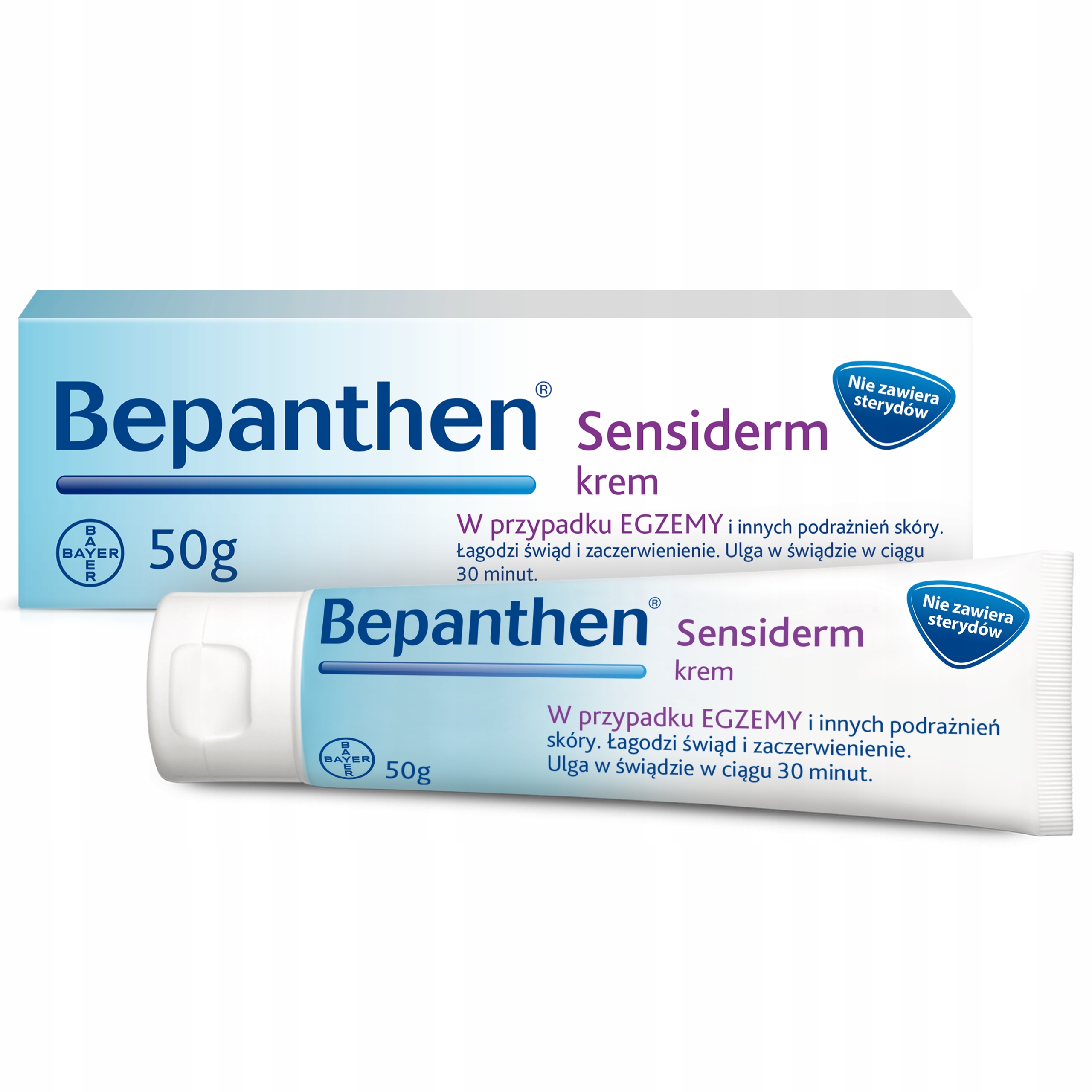 

Bepanthen Sensiderm Krem leczenie Azs i egzemy 50g