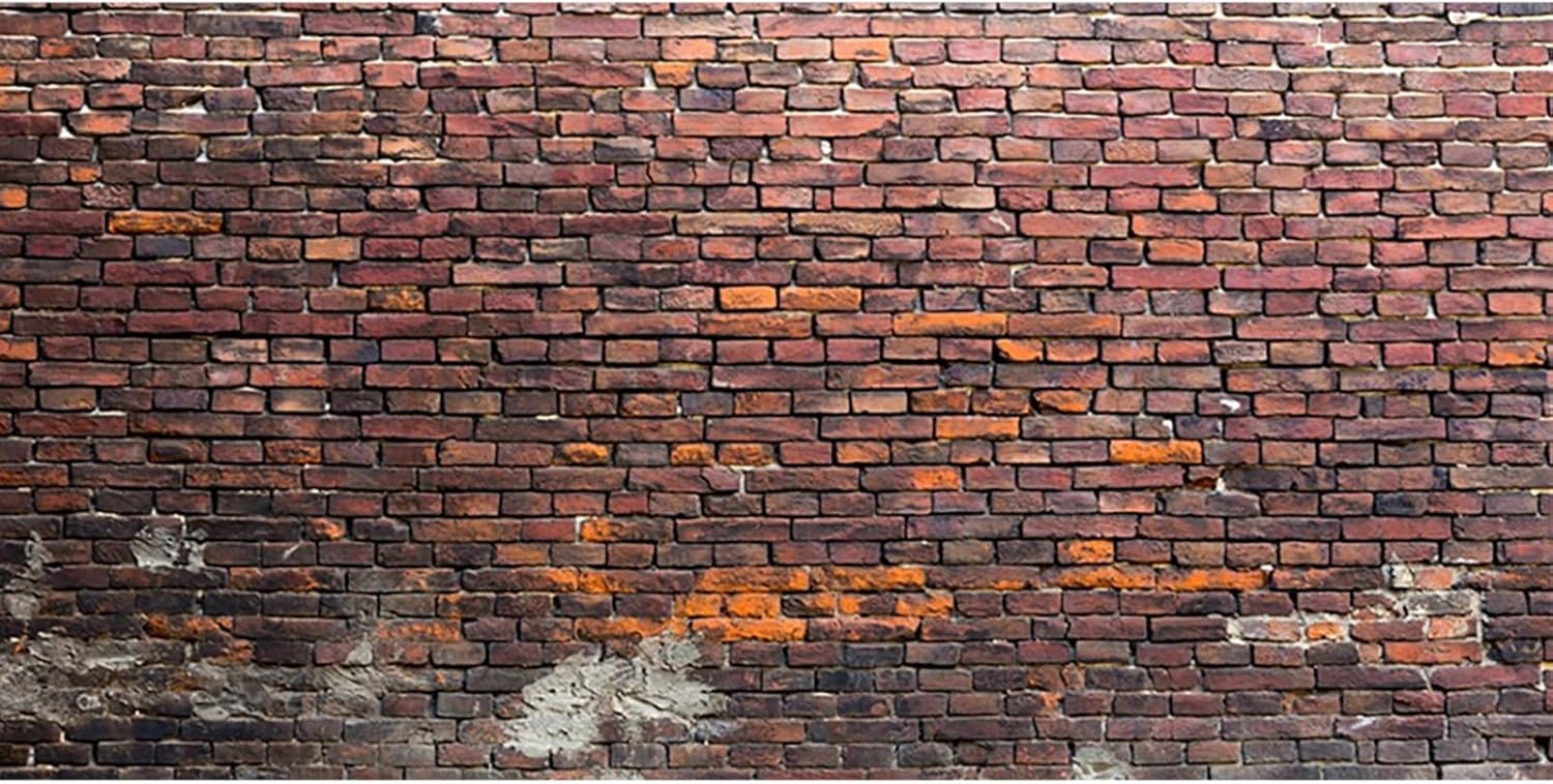 Vinylové fotografické pozadí pro fotografování, cihlová zeď 6x3 m