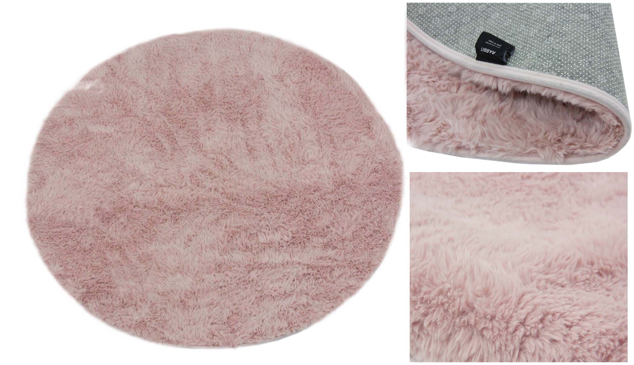 

Dywan Pluszowy Shaggy Rabbit Koło Okrągły 080