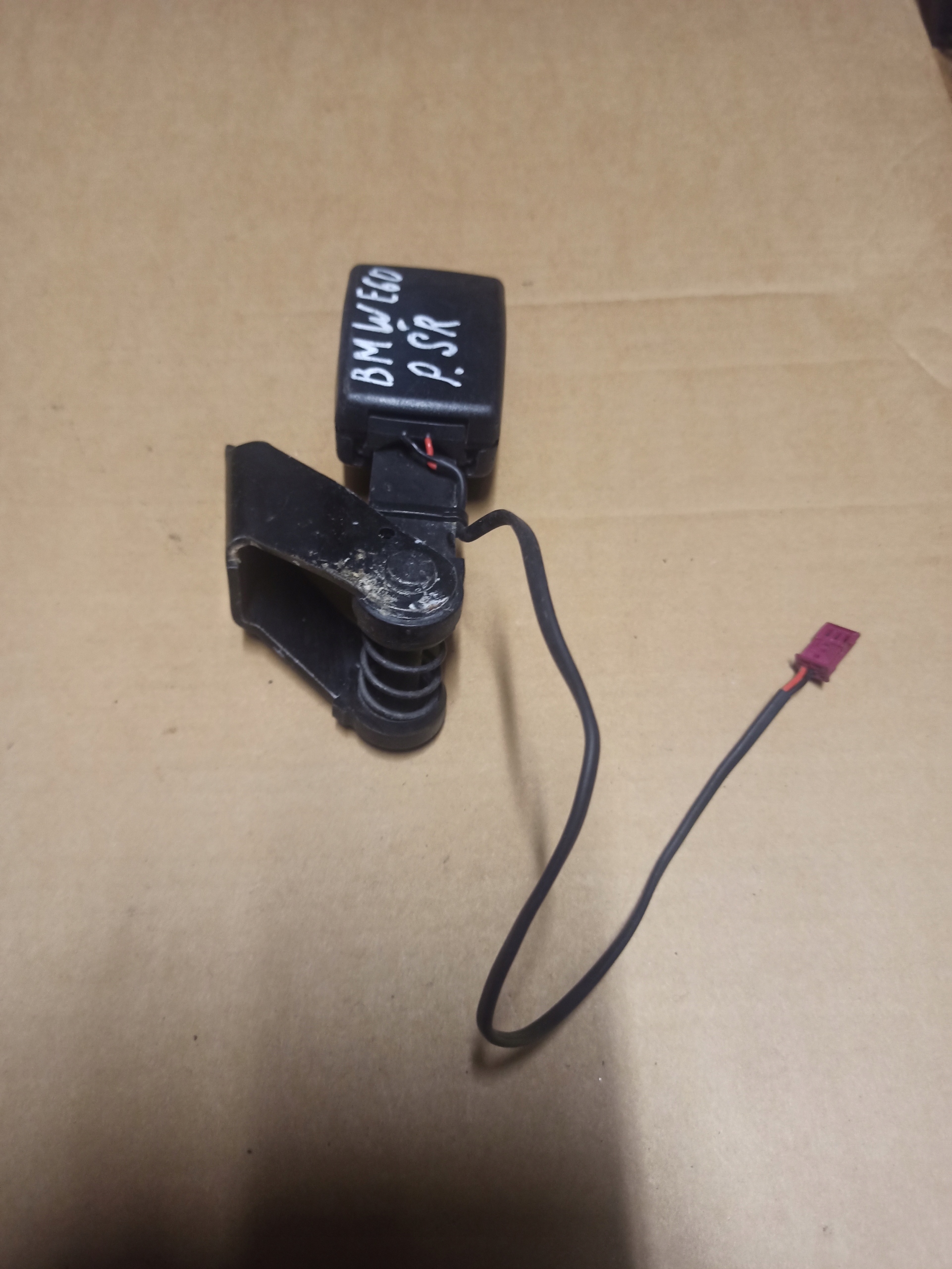 BMW 7 E60 E65 E66 KLAMRA POSTERIORE OSSATURA DI SICUREZZA 33039583