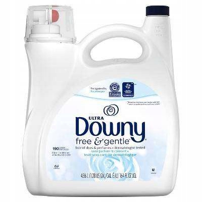Levně Downy Free Gentle 4,86 l 190 výplachů Hypoalergenní