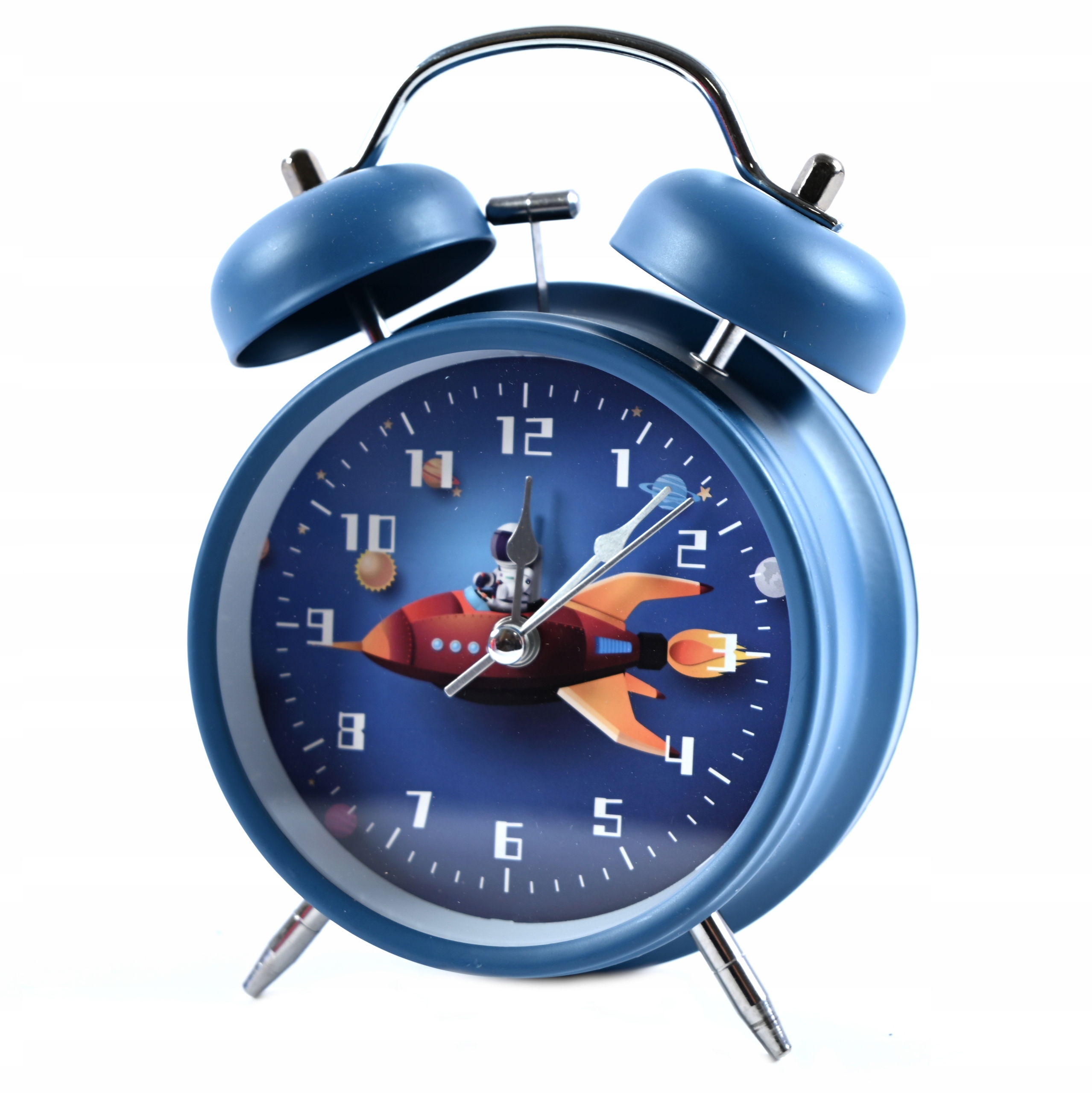 KOSMICZNY BUDZIK DLA DZIECI ZEGAR GŁOŚNY ALARM KOSMOS RÓŻNE KOLORY Marka Midex