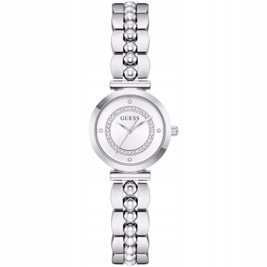 Dámské hodinky Guess GW0994L1 Zirkony stříbrné