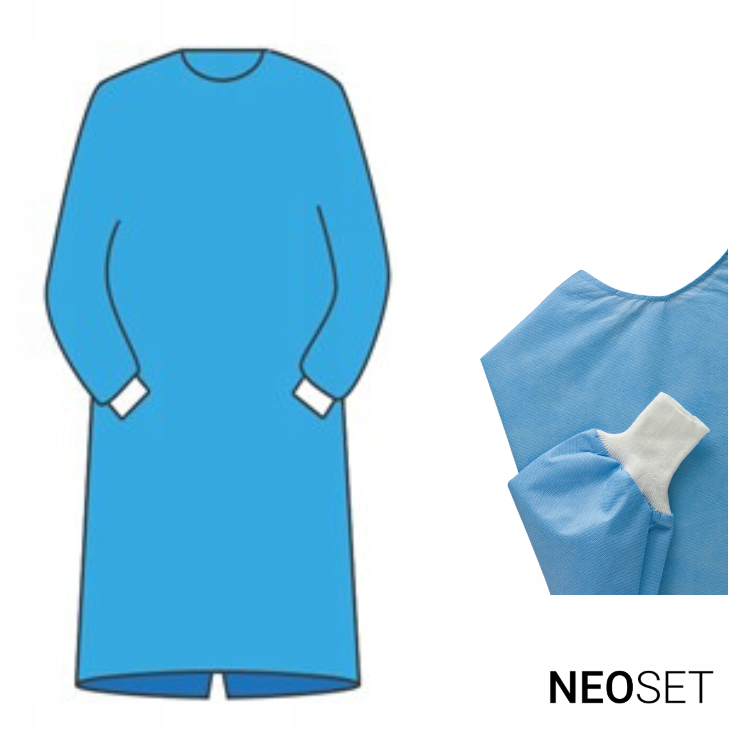 Fartuch chirurgiczny sterylny 2XL NEOSET ref NOG00250
