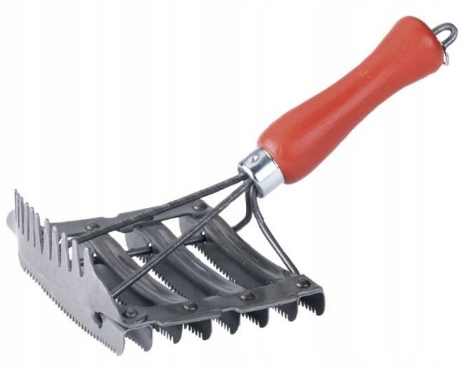 

Zgrzebło Metalowe Z Grzebieniem 12X12,5CM Kerbl