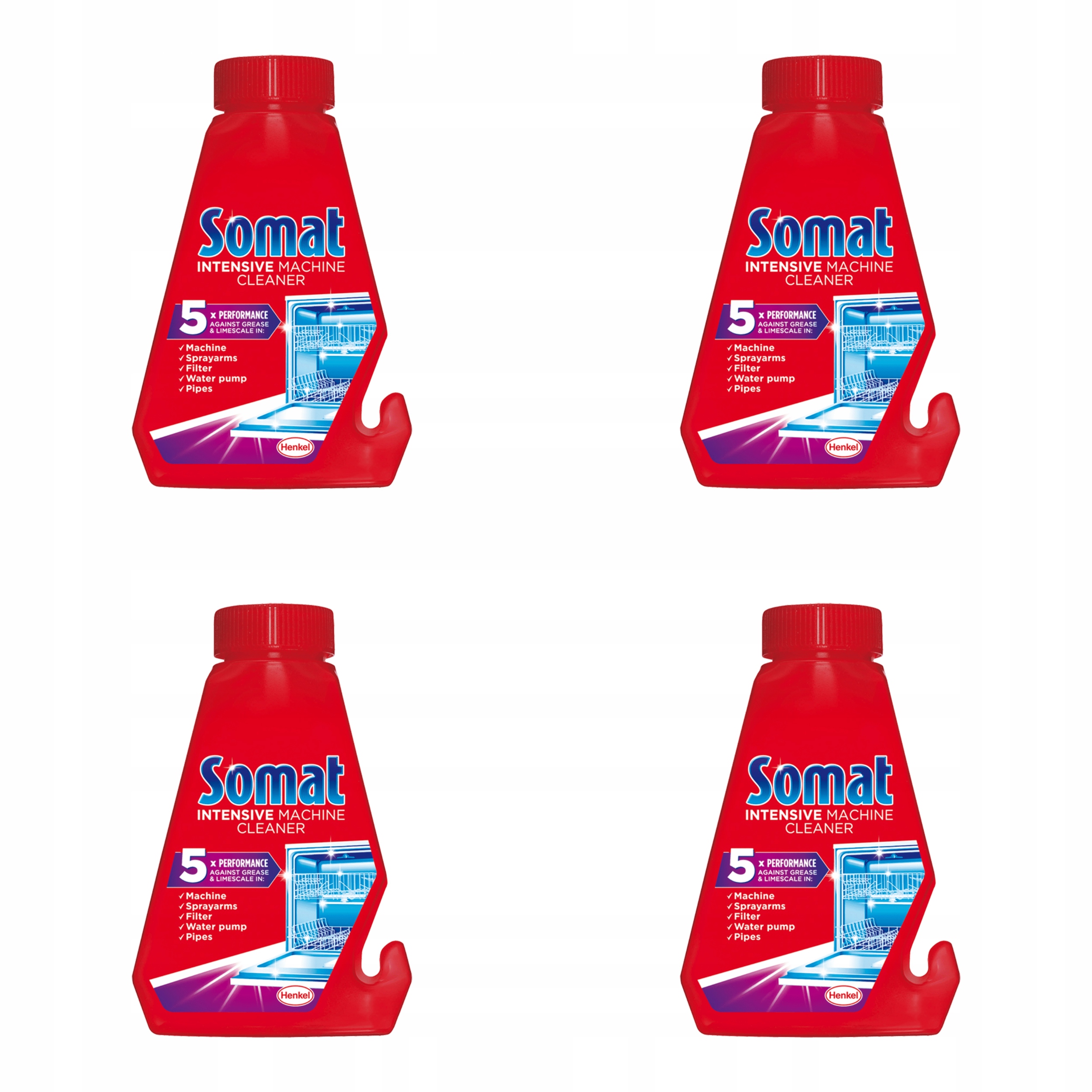 

Czyścik do zmywarki somat 4x250 ml