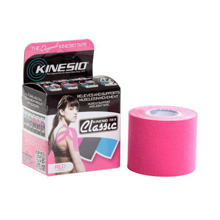 Kinesio Tex Classic 5cm x 4m taśma kinesiotape różowy