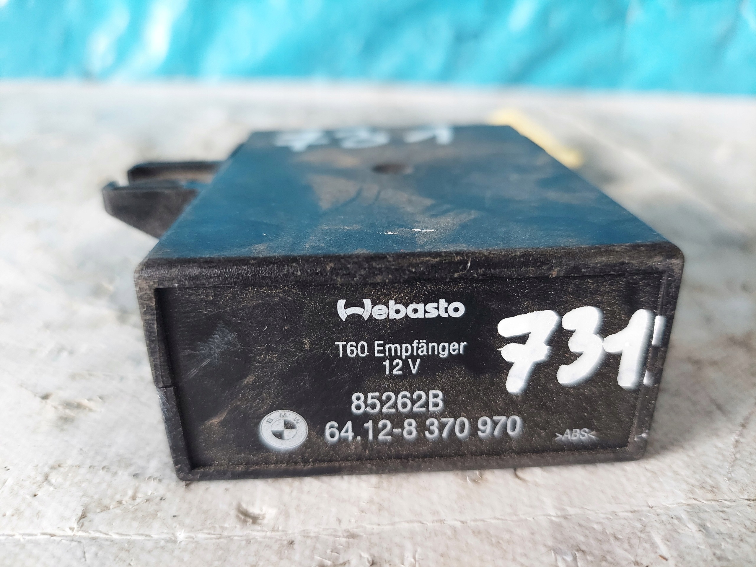 BMW X5 E53 64128370970 modulo WEBASTO