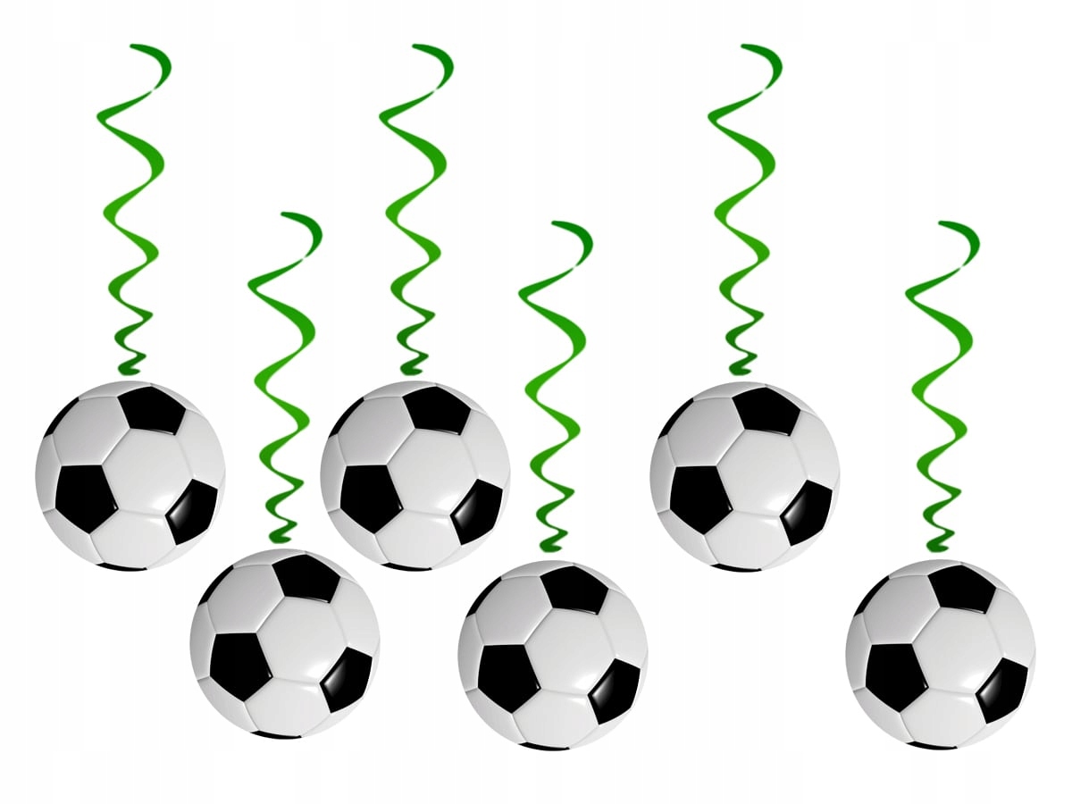 

Dekoracja wisząca Piłka Nożna football urodziny