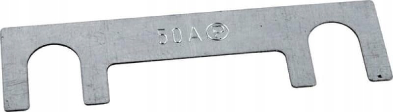 Bezpiecznik blaszany 50A 24V 12V bezbarwny standardowy 1410003550 100 sztuk