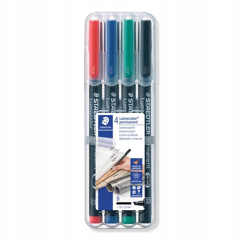 FOLIOPIS LUMOCOLOR 4 SZT (2,3,5,9) W ETUI 4298