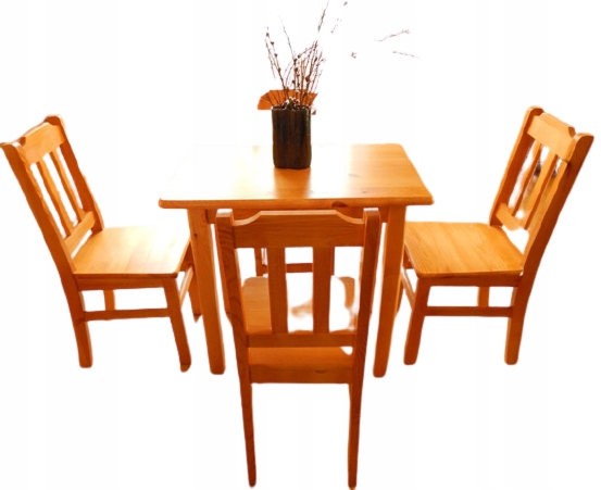 100x85 STÓŁ drewniany do kuchni z sosny SOLIDNY Kod producenta ..