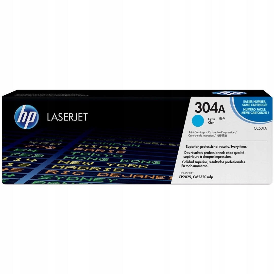 Toner Hp 304A (CC531A) modrý 2800str CM2320/CP2020/CP2025