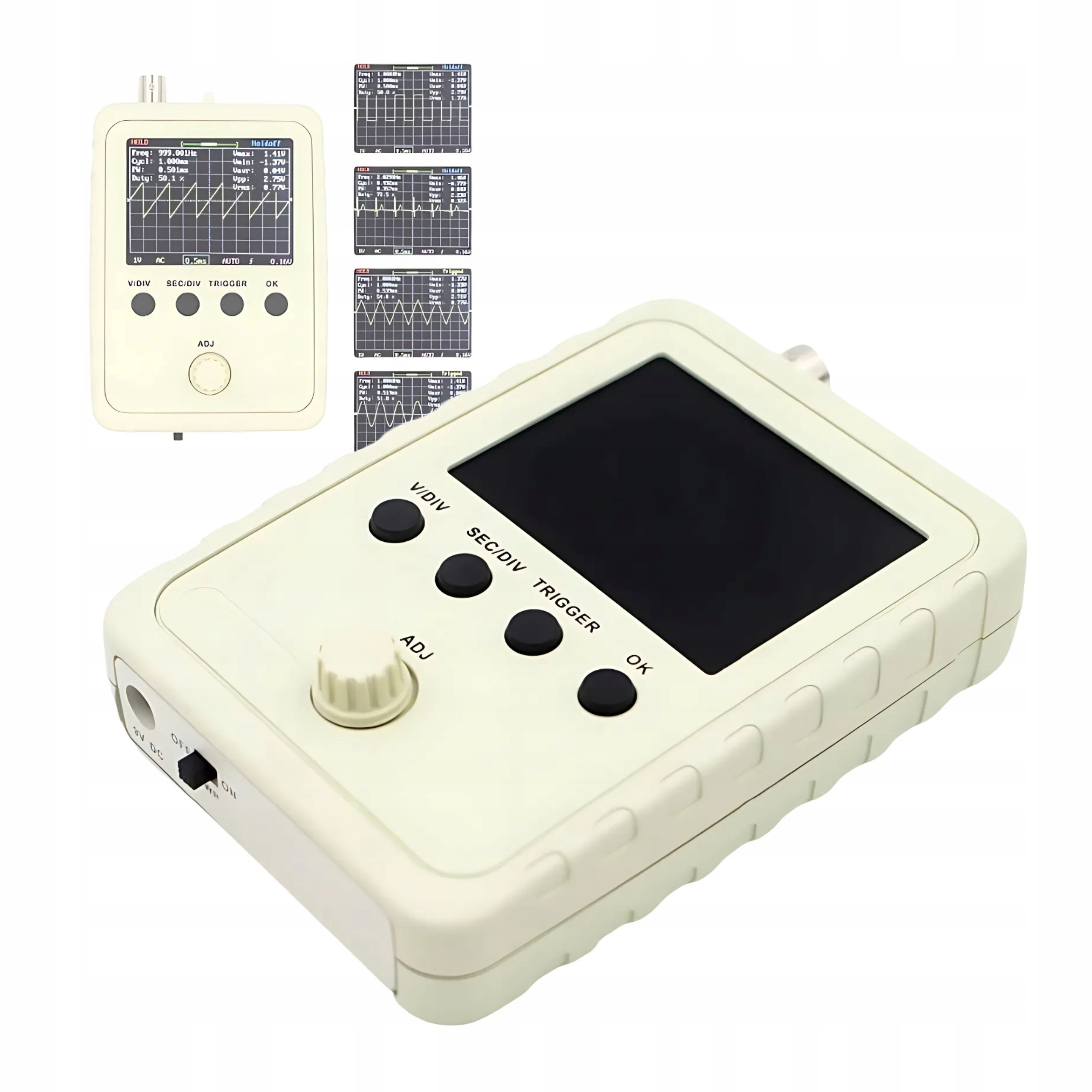 DSO150 mini osciloskop 200 kHz jednokanálový