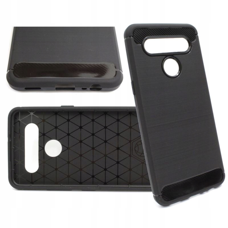 

Etui Bumper Carbon Lux do Lg K41s K51s czarny