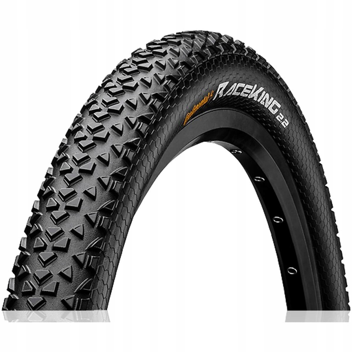 Opona rowerowa Mtb Continental Race King 26x2.0 drutowa czarna 670g