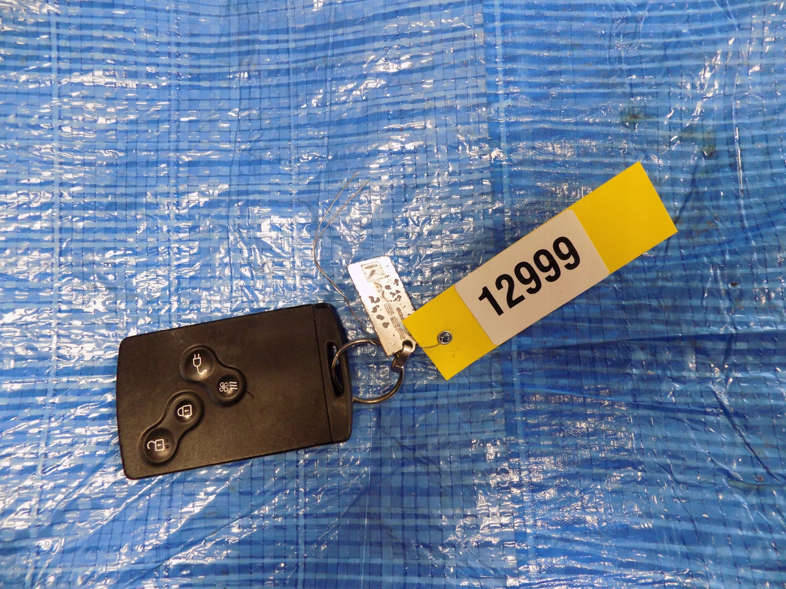 kulcs KARTA PILOT RENAULT ZOE