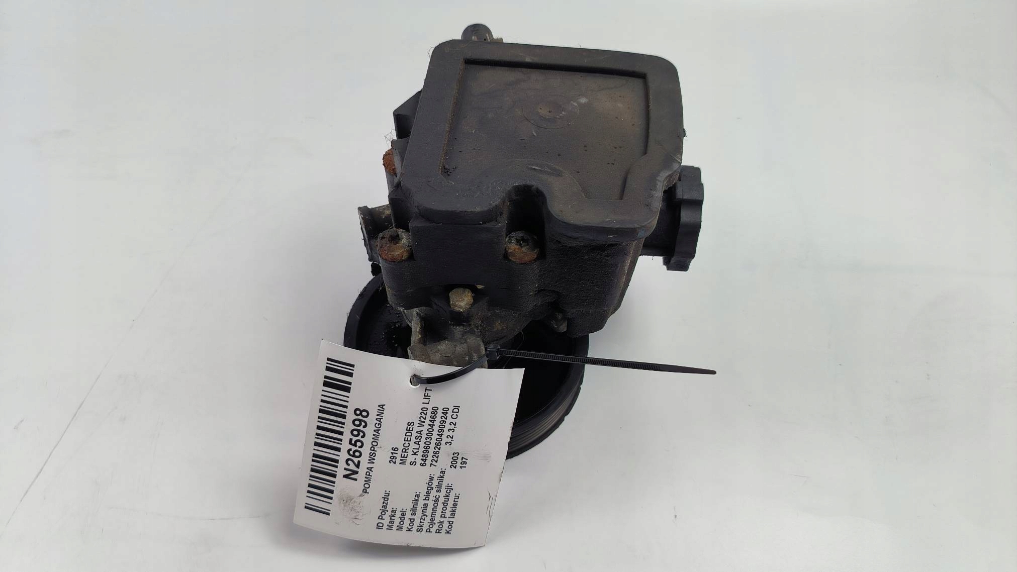servo pump 3.2 CDI MERCEDES S- KLASA W220 LIFT