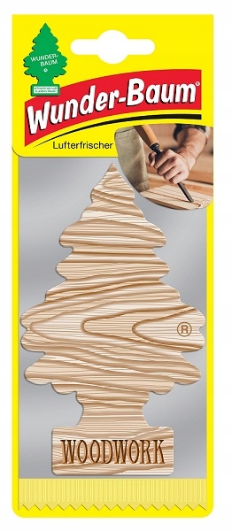 WUNDER BAUM ZAPACH CHOINKA ZAPACHOWA WOODWORK Rodzaj zawieszki