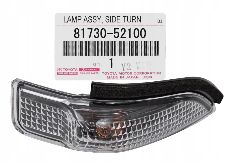 Kierunkowskaz lusterka RH YARIS CAMRY 81730-52100