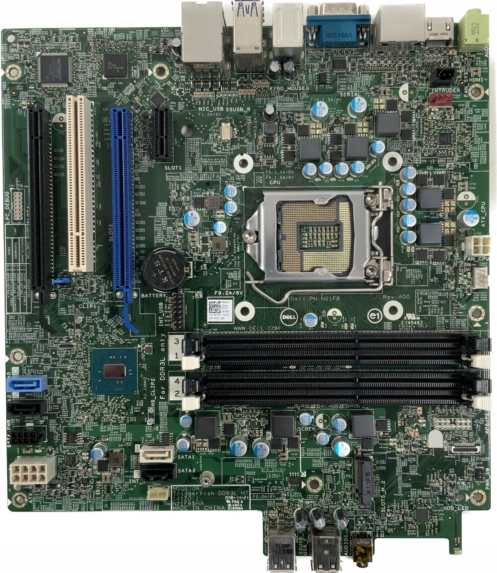 Płyta główna DELL MIQ170R Triggerfish N21F8 OptiPlex 5040 MT LGA1151 Stan opakowania zastępcze