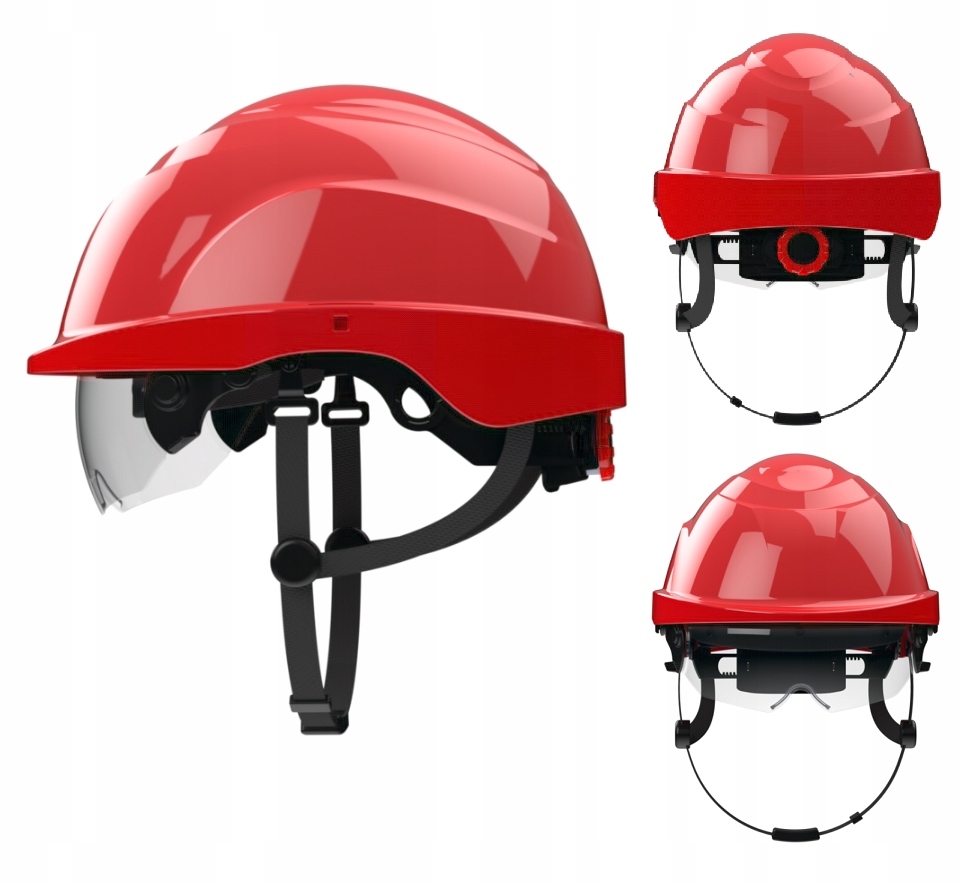 Ochranná Přilba Pracovní Přilba Bozp Červená Atra 20 Ce