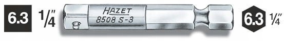 Hazet Adapter 1/4" do wkrętarek udarowych