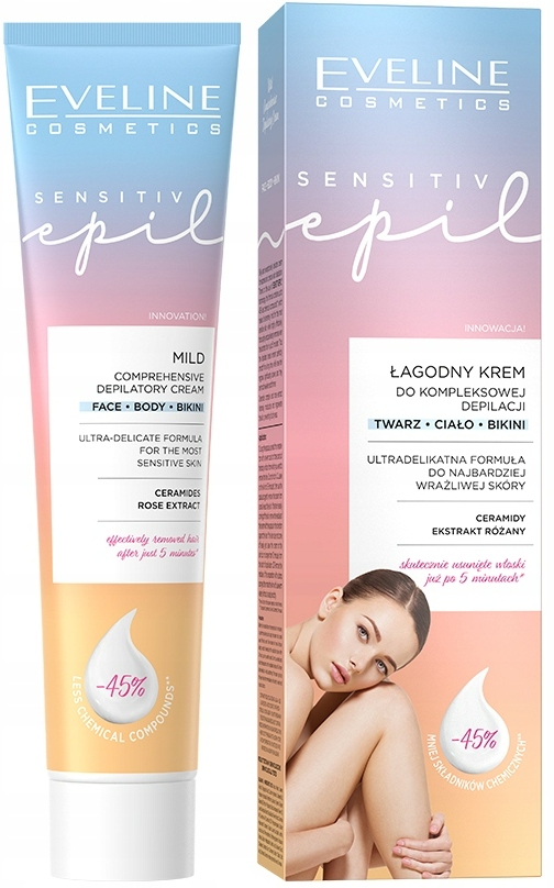 

Eveline Łagodny Krem Do Depilacji Szpatułka 125ml