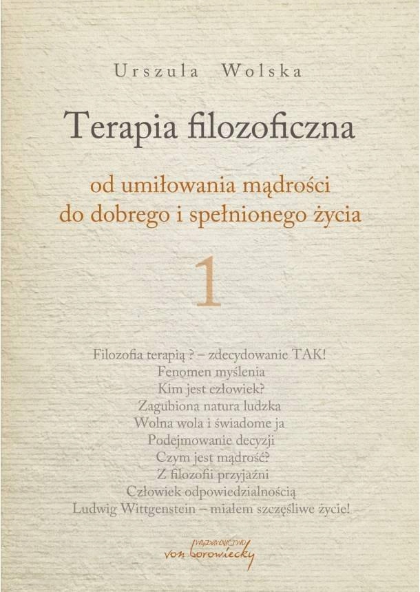 TERAPIA FILOZOFICZNA 1 URSZULA WOLSKA