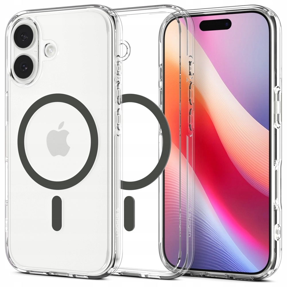 Pouzdro Spigen Ultra Hybrid Mag MagSafe pro iPhone 17 grafitové