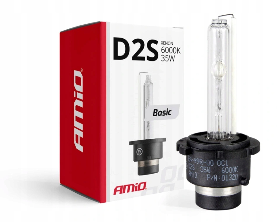 

Żarówka Żarnik Xenon Ksenon D2S 6000K AMiO