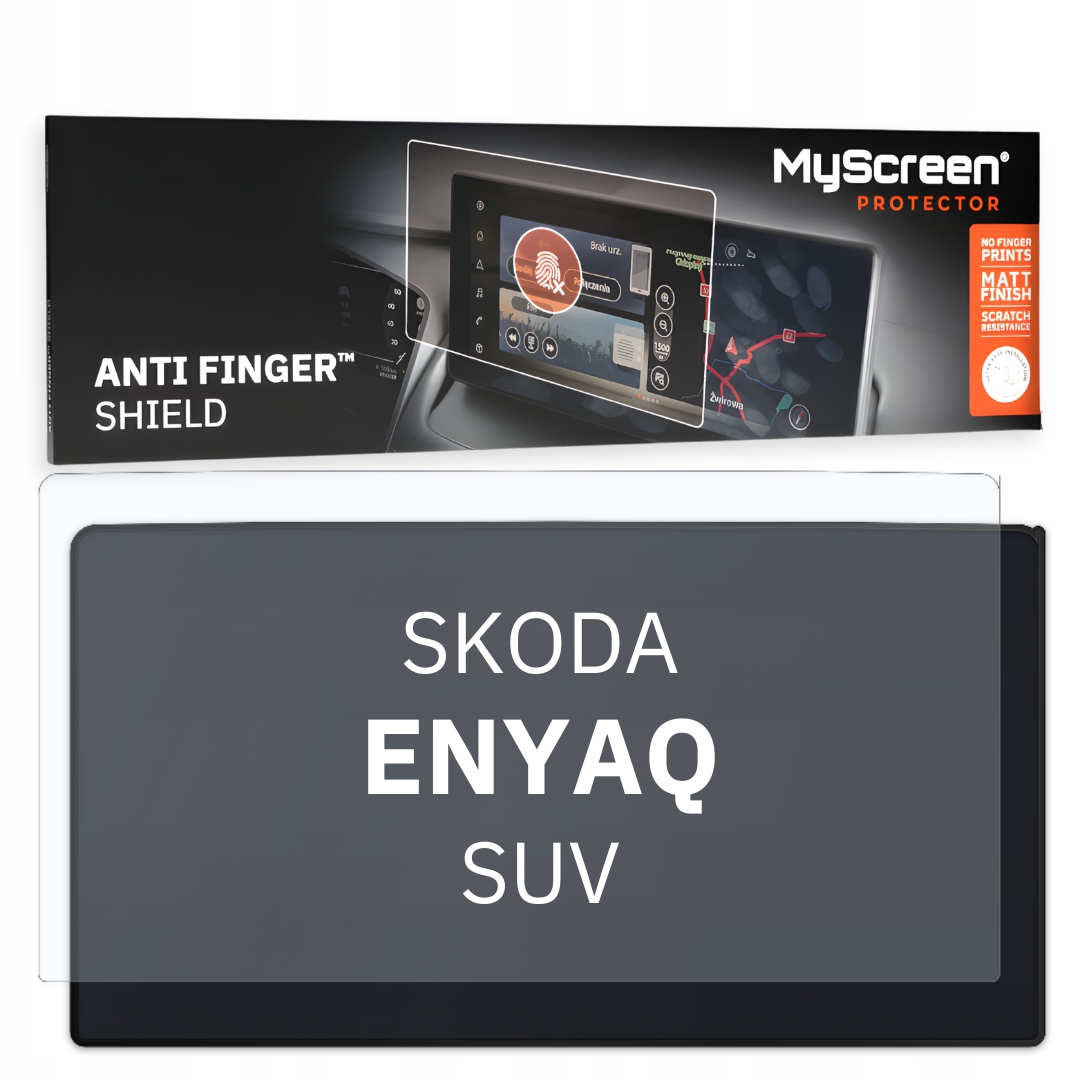 Matná fólie pro Skoda Enyaq IV Suv 2020 13" MyScreen Anti Finger