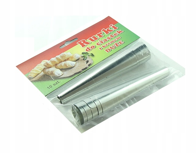 

Foremki Rurki XXXL Do Kremu 12 CM Przepis Gratis!!