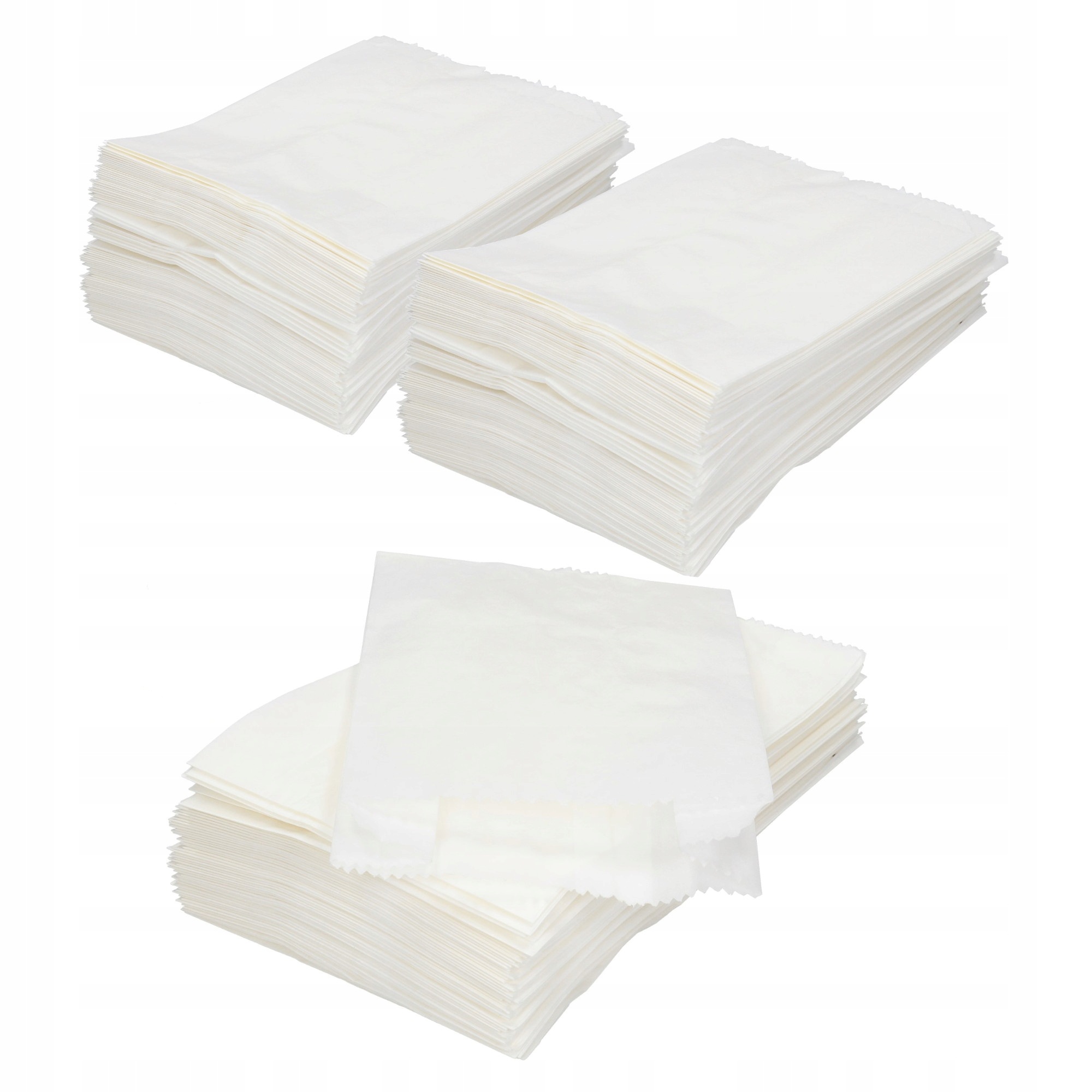 Torebki torby papierowe 10x17x5 białe - 250 szt.